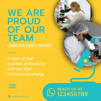 Edit a Diagnostic Lab flyer