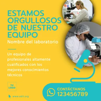 Edita un flyer de Análisis