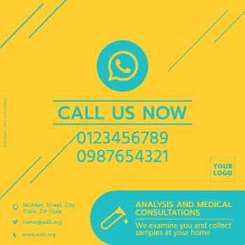 Edit a Diagnostic Lab flyer