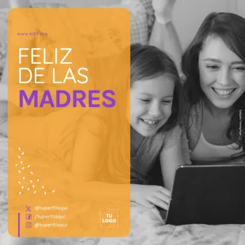 Edita un cartel para clases de informática