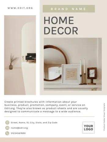 Editar um modelo de carta dos EUA