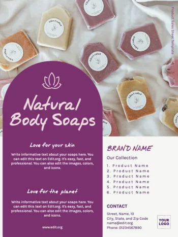 Editar um modelo de carta dos EUA