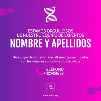 Edita un flyer de Análisis