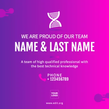 Edit a Diagnostic Lab flyer