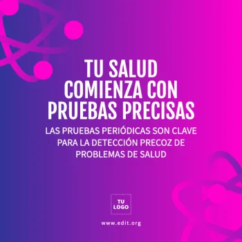 Edita un flyer de Análisis