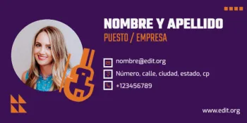 Edita una firma de email