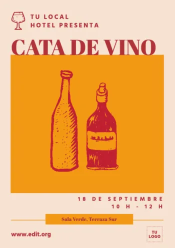 Edita un folleto de cata de vinos