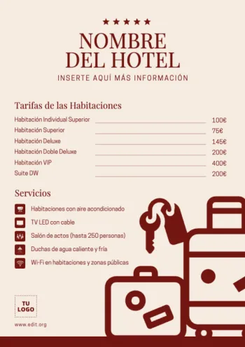 Edita una plantilla A4