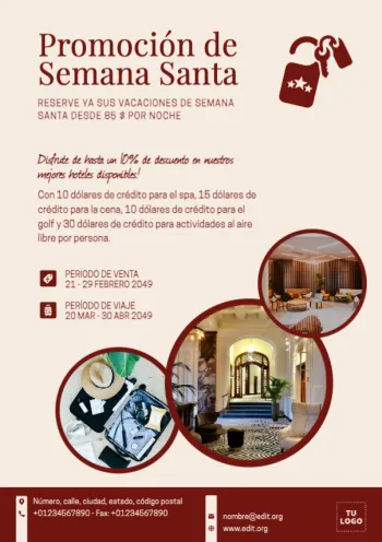 Editar un flyer de Pascua