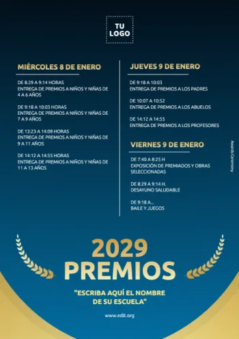 Edita una plantilla A4