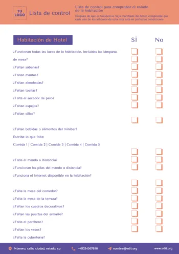 Edita un planning de limpieza