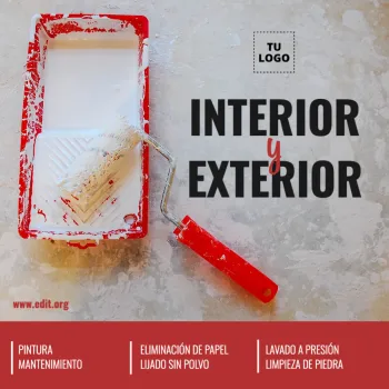 Edita un diseño para pintores