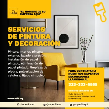 Edita un diseño para pintores