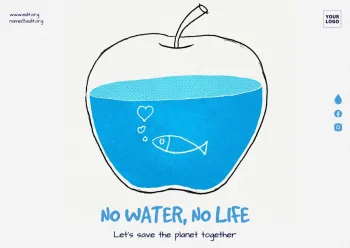 Modifier un design pour la Journée Mondiale de l'Eau