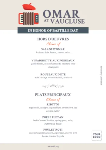 Modifica un design per la presa della Bastiglia