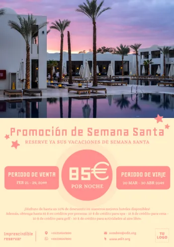 Edita una plantilla para redes sociales