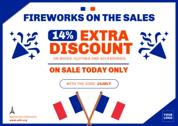 Bearbeite eine Bastille Tag Vorlage