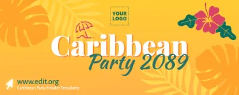 Edit a Caribbean poster