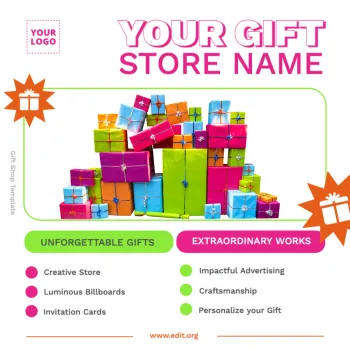 Edit a Gift Store design
