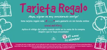 Crear tarjetas de regalo