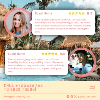 Edit a Testimonial template