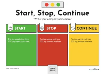 Edit a Keep Stop Start template