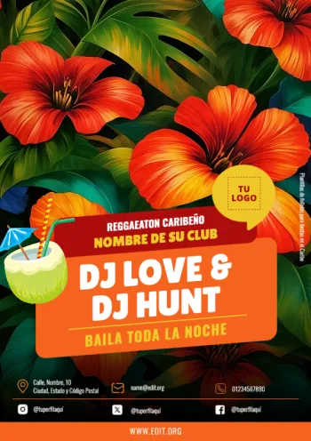 Edita un banner de DJ