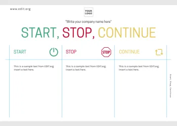 Edit a Keep Stop Start template