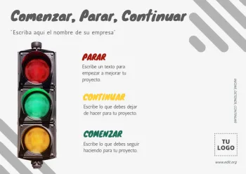 Edita un lienzo de Start Stop Continue