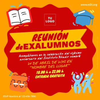 Edita un diseño para universidades