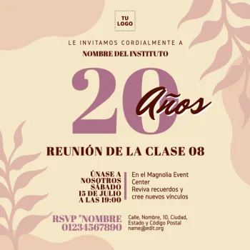 Edita un póster de Reunión