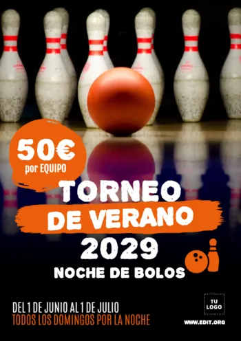 Edita un diseño para boleras