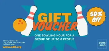 Create a gift voucher