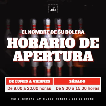 Edita un diseño para boleras