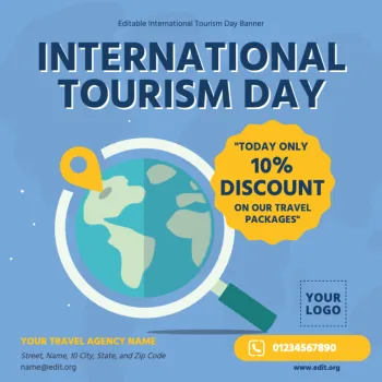 Edit a Tourism Day banner