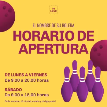 Edita un diseño para boleras