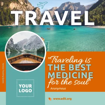 Edit an image with motivational quotes