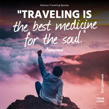 Edit an image with motivational quotes