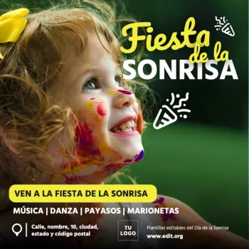 Edita plantillas del Día de las Sonrisas