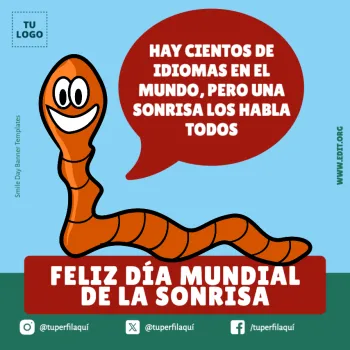 Edita plantillas del Día de las Sonrisas