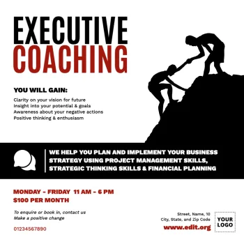 Edit a design for coaching services