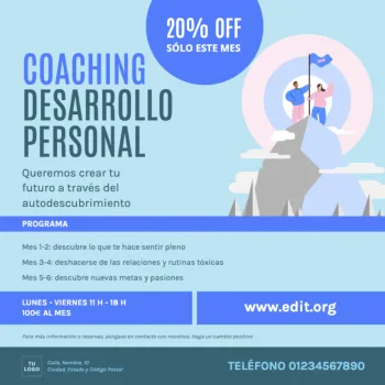 Edita diseños de coaching