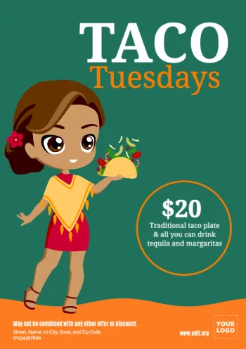 Modifica un design per il Taco Day