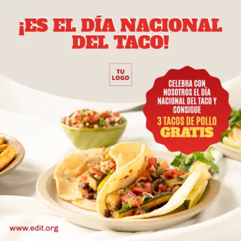 Edita un banner de Plato del Día