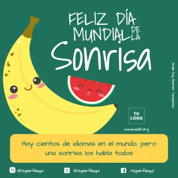 Edita plantillas del Día de las Sonrisas