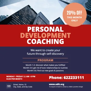 Edit a design for coaching services