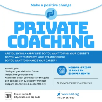 Edit a design for coaching services