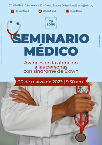 Edita un folleto de Calcetines Locos