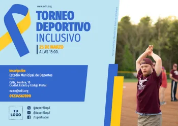 Edita un folleto de Calcetines Locos