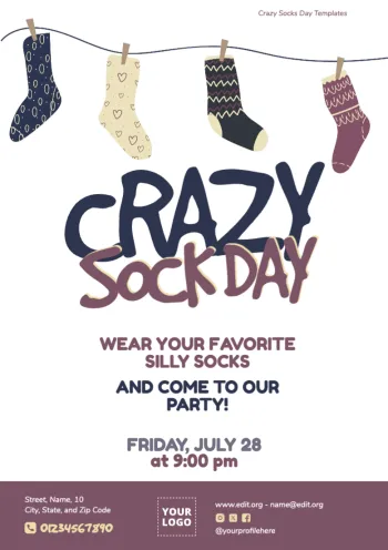 Edit a Sock Day banner